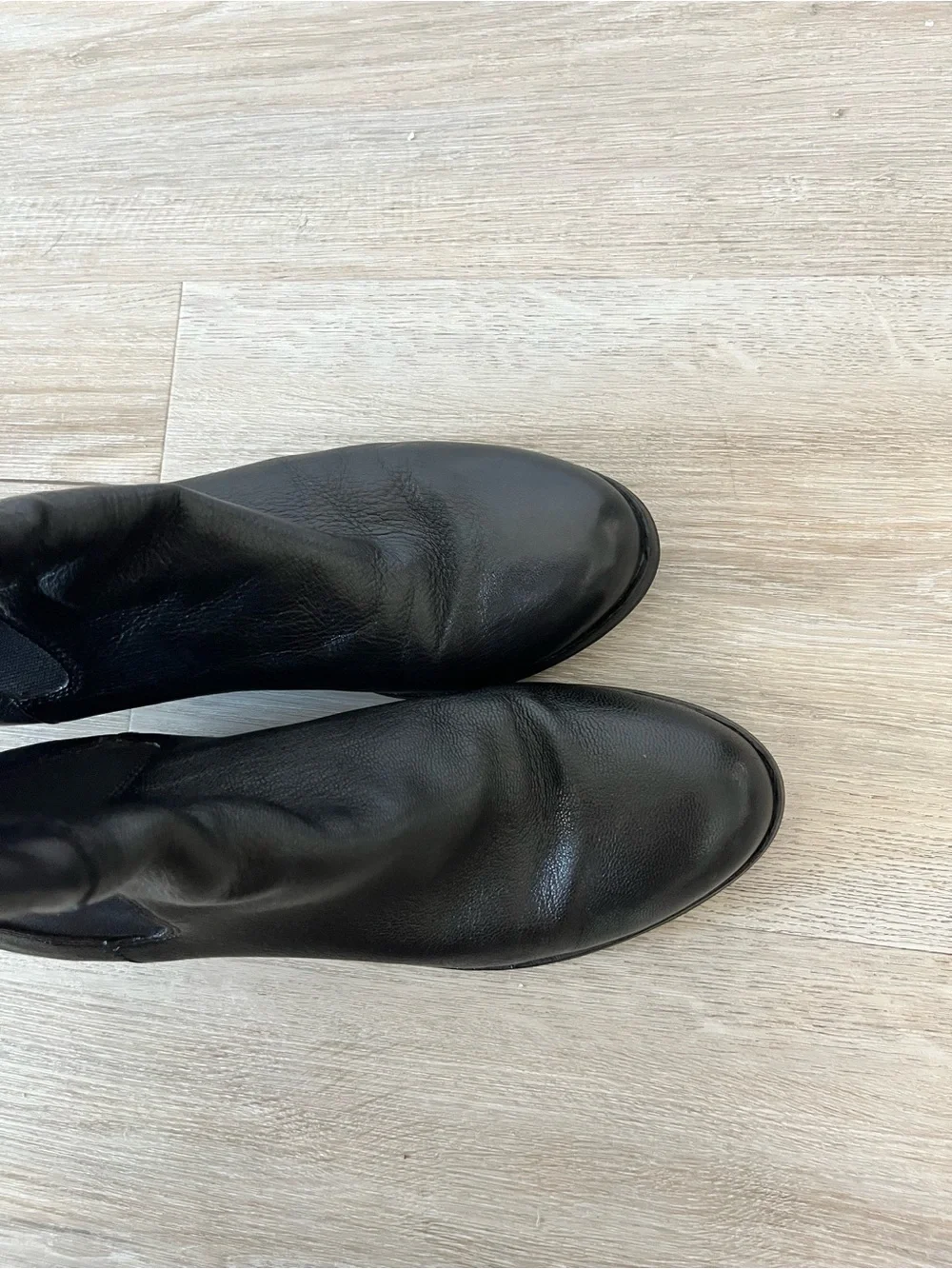 Cole Haan Black Riding Boots Nike Air Collab 10